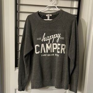 Camp brand crew neck sweatshirt